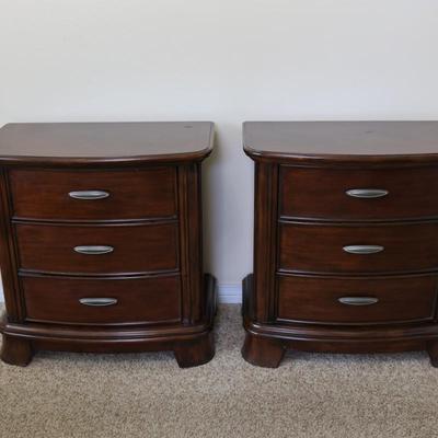 Ashley Furniture - Three Drawer Nightstands