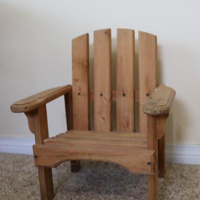 Kids Wood Chair