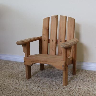 Kids Wood Chair