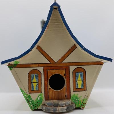 Hand Painted Bird House