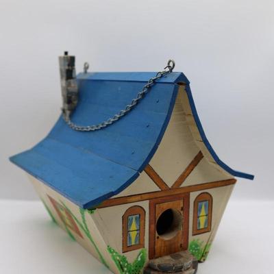 Hand Painted Bird House