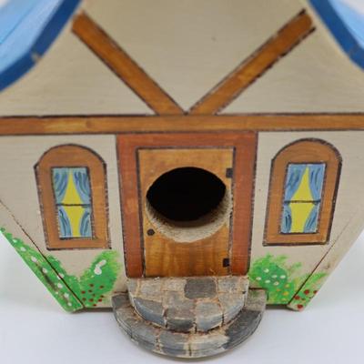 Hand Painted Bird House