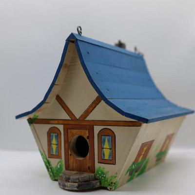 Hand Painted Bird House