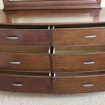 Ashley Furniture - Six Drawer Dresser with Mirror