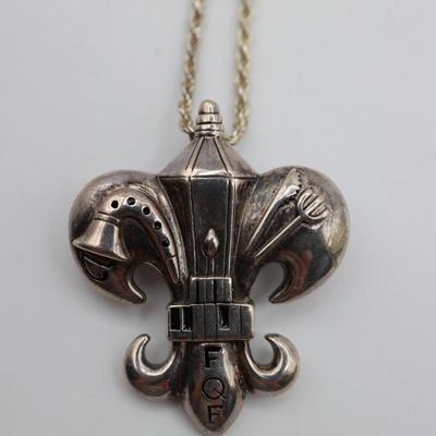 New Orleans Themed Necklace and Brooches