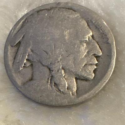 INDIAN HEAD BUFFALO NICKEL DATE UNKNOWN