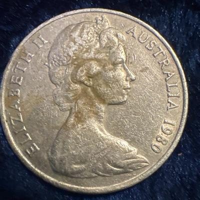 1980 AUSTRALIA ELIZABETH II 20