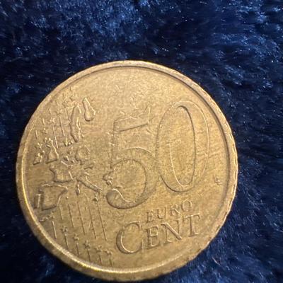 Spain 10 euro cents 2001 coin free combine ship