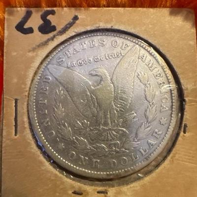 1880 MORGAN P DOLLAR U S COIN