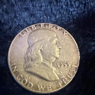 1955 U S BENJAMIN FRANKLIN NMM .50c mint