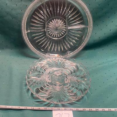 Glass Serving Platters