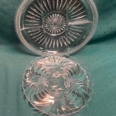 Glass Serving Platters