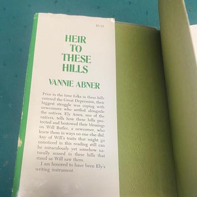 Vintage Heirs of These Hills Book