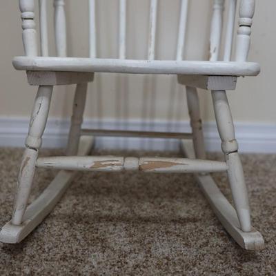 Vintage Childs Rocking Chair