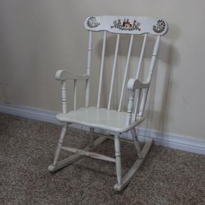 Vintage Childs Rocking Chair