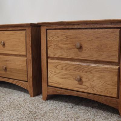 Two Drawer Nightstands (2)