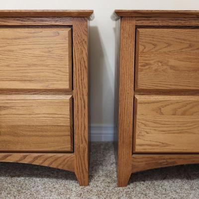 Two Drawer Nightstands - Excellent Condition!