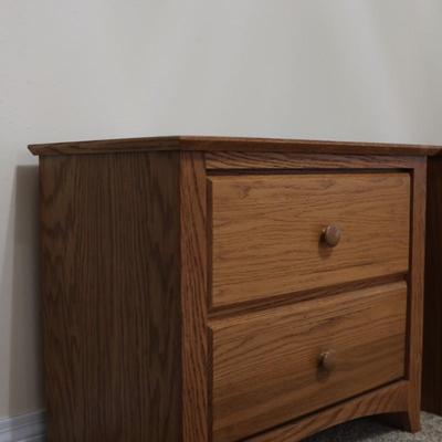 Two Drawer Nightstands (2)