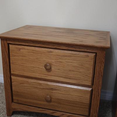 Two Drawer Nightstands (2)