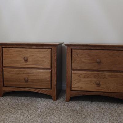 Two Drawer Nightstands - Excellent Condition!