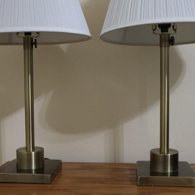 Two Table Lamps (2)