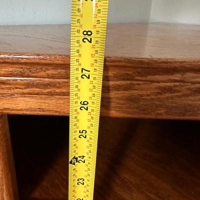 Traditional Corner Entertainment Stand