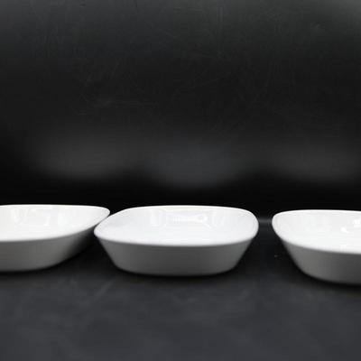 CORNING Ware Dishes (5) & Trivet (1)