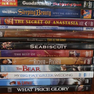 DVD Lot & Samsung DVD Player