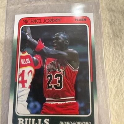 Michael Jordan Basketball Card Lot - 1988 Fleer Jordan