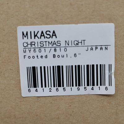 Mikasa Christmas Night Bowl in Original Box