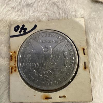 1880 S Morgan Dollar U S coin 1$