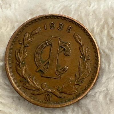 1935 Mexico 1 Centavo VF++ #12292