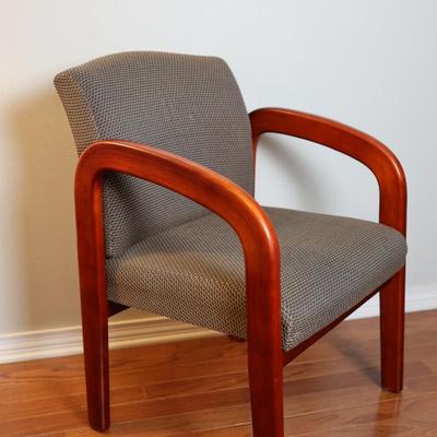 Office Star - Cherry Finish Wood Chair