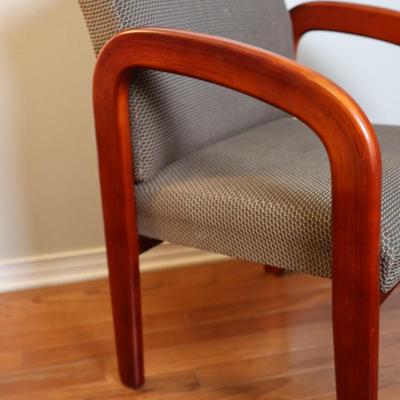 Office Star - Cherry Finish Wood Chair