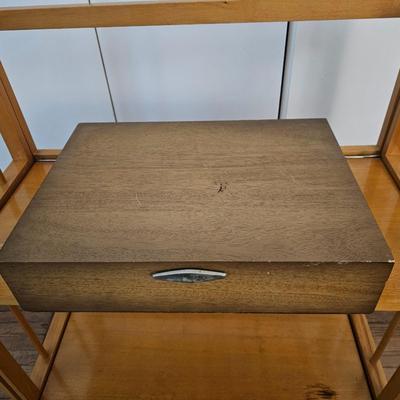 Vintage MCM Flatware Box