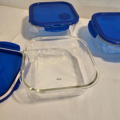 Assorted Glass & Plastic Kitchen Storage Containers (G-JS)