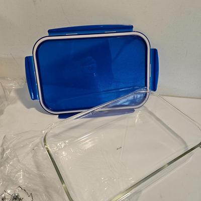 Assorted Glass & Plastic Kitchen Storage Containers (G-JS)