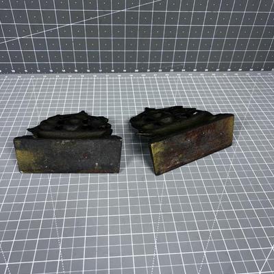 Cast Iron Ship BOOK ENDS! 