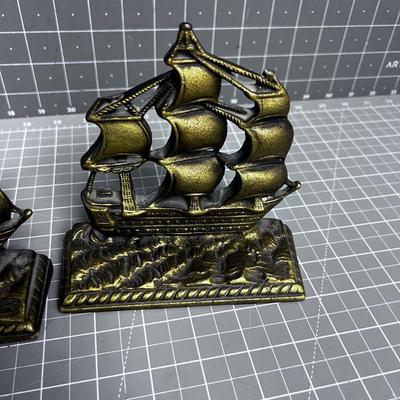 Cast Iron Ship BOOK ENDS! 