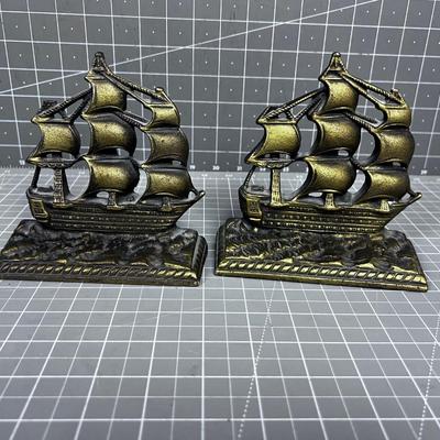 Cast Iron Ship BOOK ENDS! 