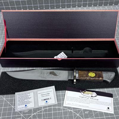 American Mint Majesty in Flight Commemorative Knife in Presentation Case