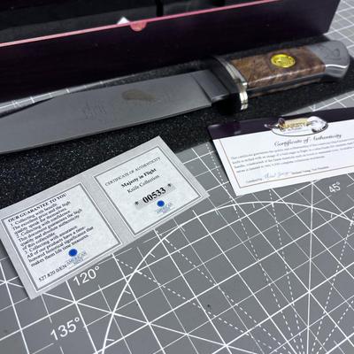 American Mint Majesty in Flight Commemorative Knife in Presentation Case