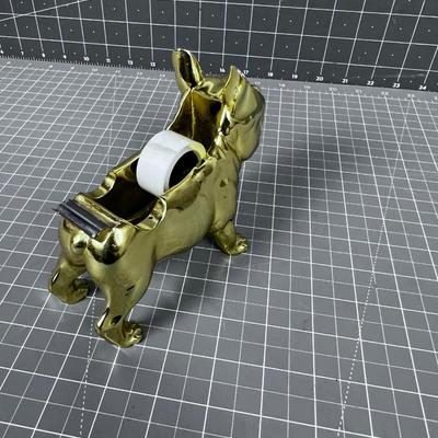 French Bull Dog Tape Dispenser 