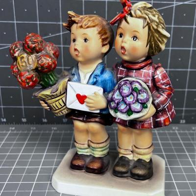 GOEBEL Hummel Figurine; Love Live On Boy & Girl