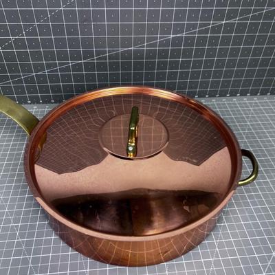 13" Copper Skillet 