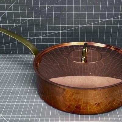 13" Copper Skillet 
