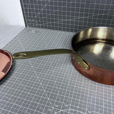 13" Copper Skillet 