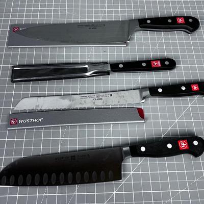 Wusthof 3 Knives and a Fork