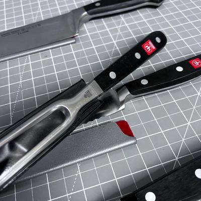 Wusthof 3 Knives and a Fork