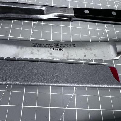 Wusthof 3 Knives and a Fork